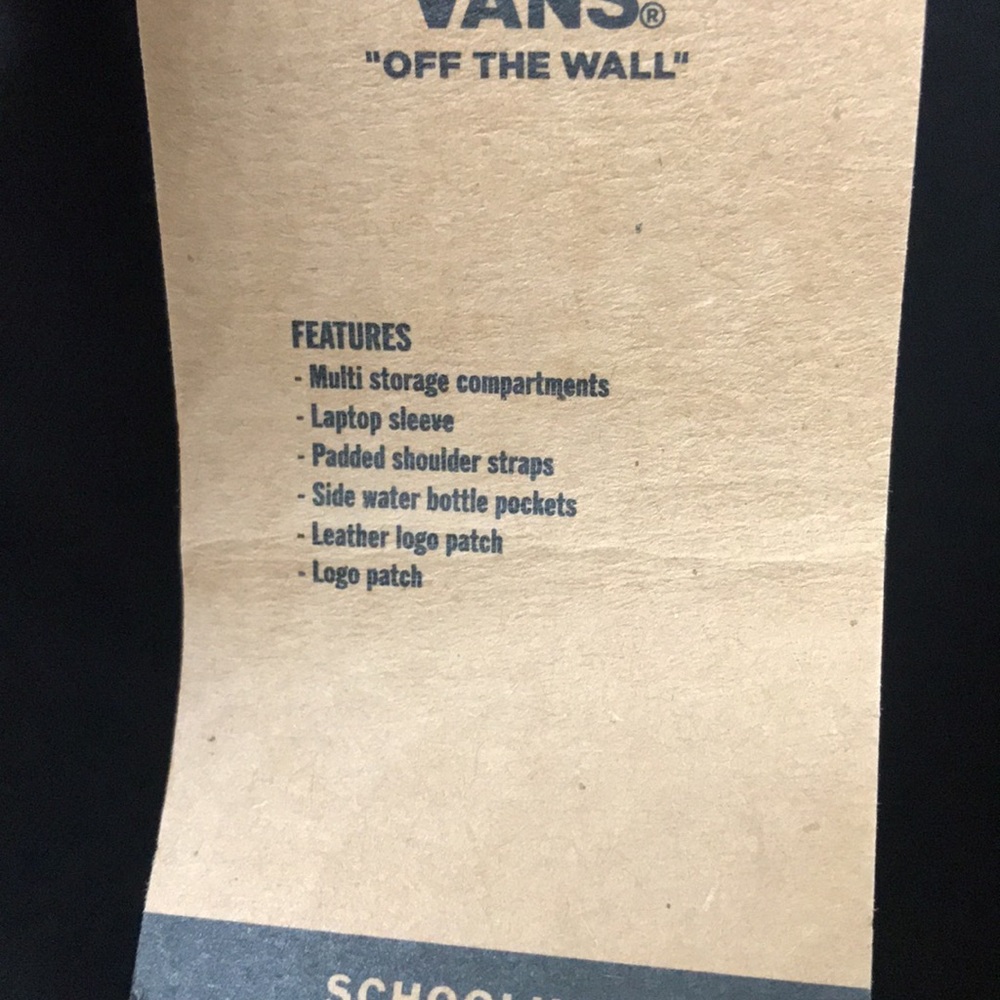 VANS BACKPACK 🎒 BRAND NEW - Picture 10 of 10